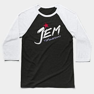 Jem and the hologram logo Baseball T-Shirt